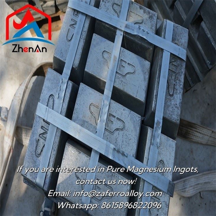 99.90% Pure Magnesium Alloy Ingots factory