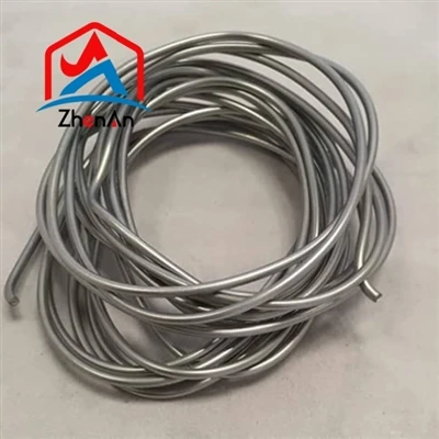 2.5mm yn erbyn. 3.18mm 99.995% Sinc Wire ar gyfer Trwm-Dyletswydd Chwistrellu...