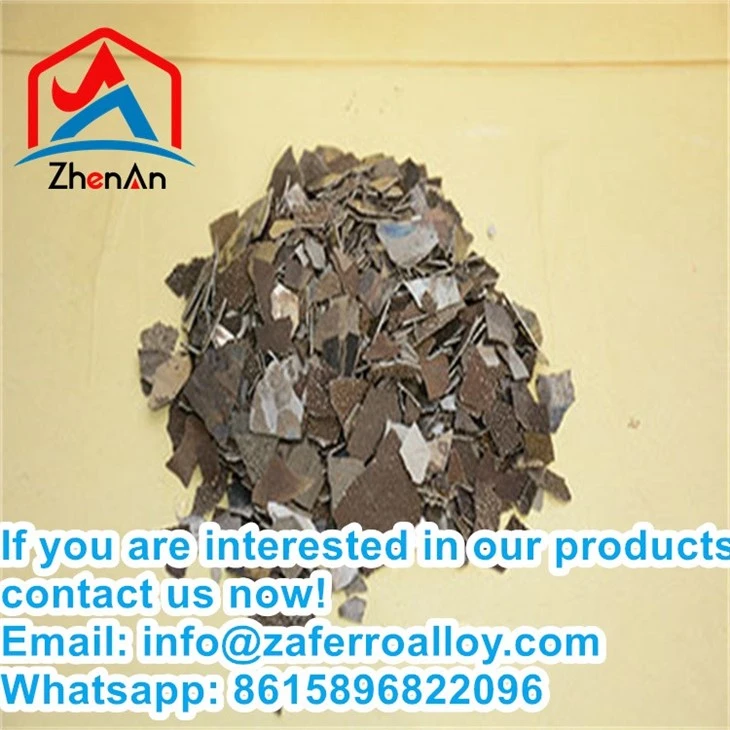 Manganese Metal Flakes Mn 99.7%