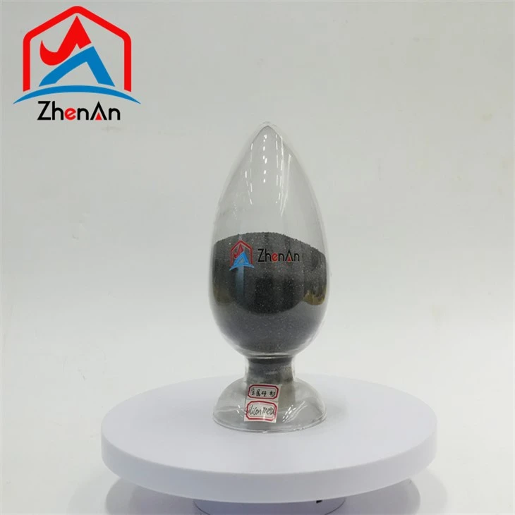 Gradd Ddiwydiannol Powdwr Metel Pur Silicon